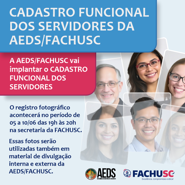 Comando para notícia - Comunicado sobre Cadastro Funcional e Registro de Foto Institucional.