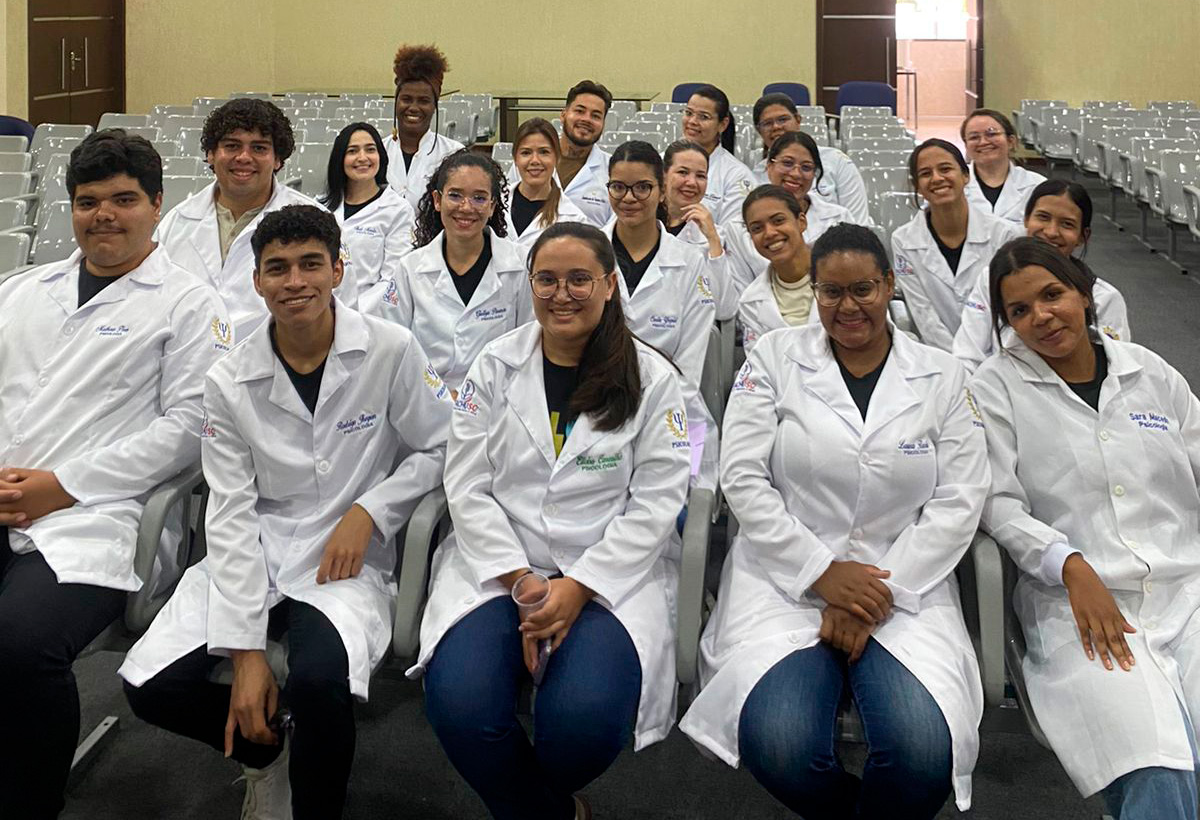 Estudantes de psicologia da FACHUSC