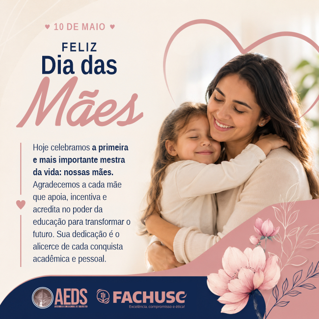 Comando para notícia - Feliz Dia das Mães.