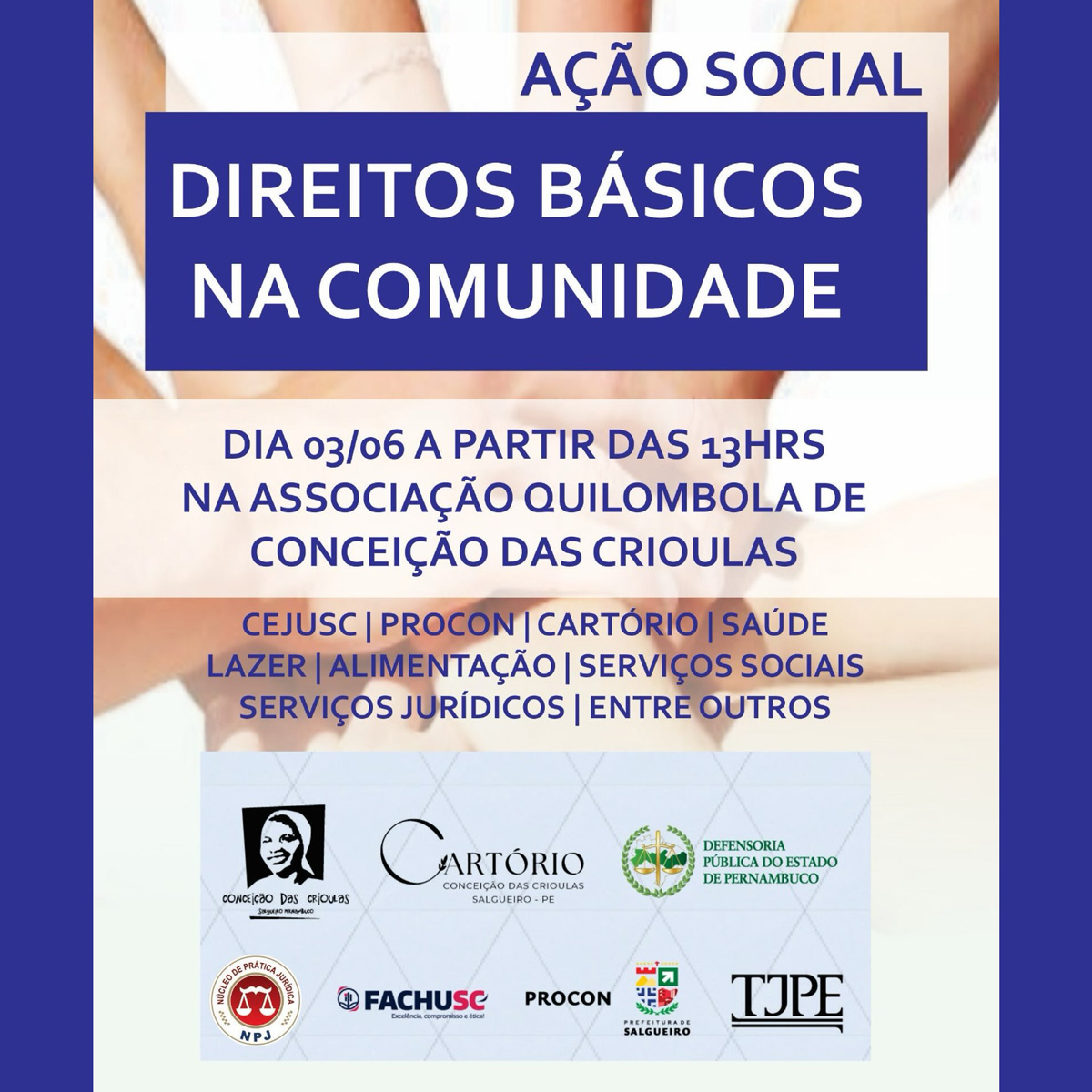 Ação Social em Conceição das Crioulas