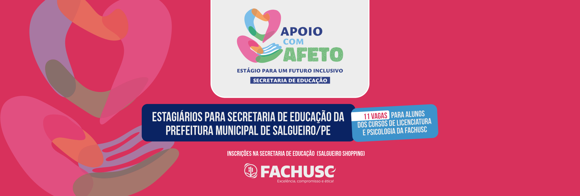 Comando para notícia - Estagiários para Secretaria de Educação da Prefeitura Municipal de Salgueiro/PE.