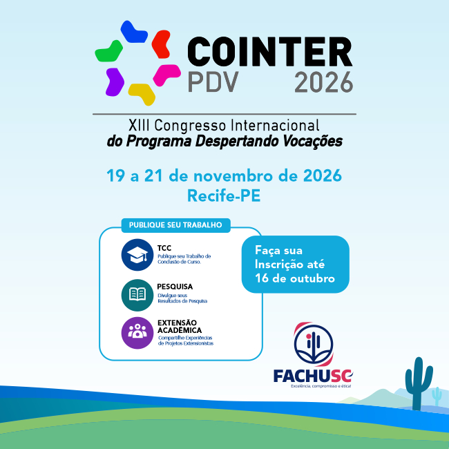 Comando para notícia - XII Congresso Internacional do Programa Despertando Vocações.