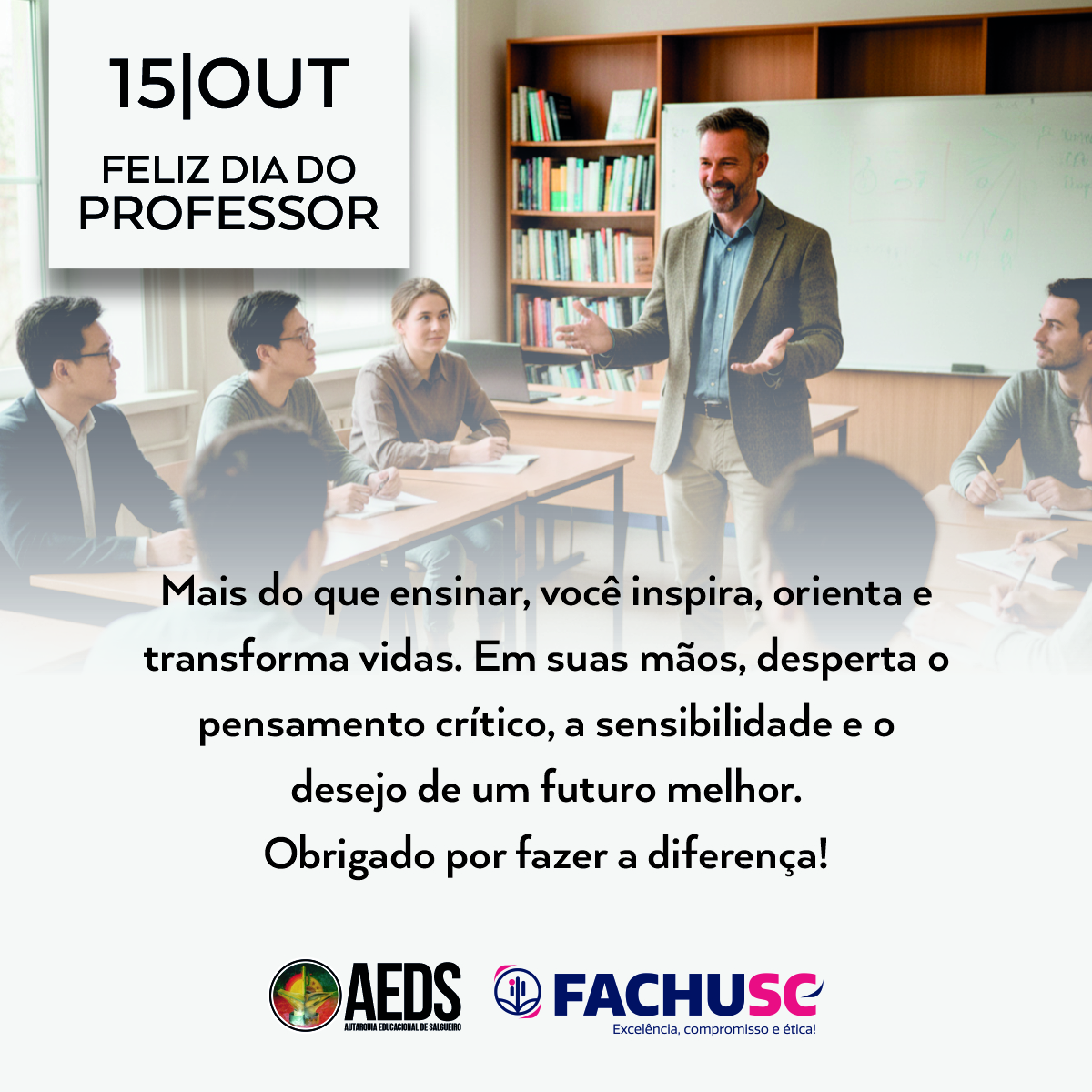 Feliz Dia do Professor