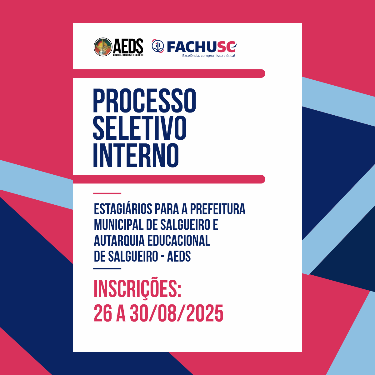 Seleção de Estágios para Prefeitura de Salgueiro