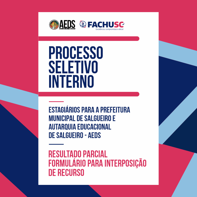 Comando para Estagiários para a Prefeitura Municipal de Salgueiro e Autarquia Educacional de Salgueiro 2026.1.